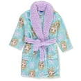 thumbnail image 2 of Disney Frozen Toddler Girls Elsa Snowflake Plush Robe Bathrobe Pajamas (2t), 2 of 2