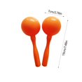 thumbnail image 4 of KOYPTL Maracas for Baby Set of 2,Plastic Sand Sinker,Musical Instrument for Babies Shaker Toy,Gifts for Soothing Toddlers Shower Christmas Stocking Stuffers(7.5 inches), 4 of 6