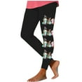 thumbnail image 4 of Leesechin Womens Leggings Plus Size Women's Fashion Easter Easter Print Leggings with Yoga Sport Elastic Pants, 4 of 5