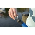 thumbnail image 6 of Cuda Telescoping Stainless Steel  Threaded Harpoon, 44" to 72.5",  Aluminum Shaft and Brass Dart with Rope, 6 of 14