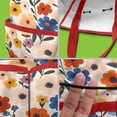 thumbnail image 5 of Garden Tool Bag,Pioneer Flower Floral Print Pattern Garden Tool Organizer,Garden Gifts,Waterproof Multi-Pocket Garden Tool Storage 11.8x5.5x11.4 Inch(Tools NOT Included), 5 of 6