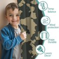 thumbnail image 3 of Camouflage 42x84in(106x213cm) Curtains 2 Panels for Kids Bedroom, Window Drapes for Kids Boys Girls Bedroom Curtains Designed To Spark Joy and Creativity, 3 of 5