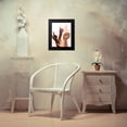thumbnail image 4 of Vess, June Erica 12x14 Black Modern Framed Museum Art Print Titled - Reach and Rise II, 4 of 5