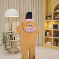 thumbnail image 5 of Silly Onesie Adult Pajamas Soft Plush Hooded, One-Piece Loungewear for Movie Nights Monster Loungewear Costume, Halloween Cosplay Costume Birthday Christmas Party Pop Performance Outfits, 5 of 11