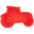 thumbnail image 2 of Tractor de silicona para pasteles, molde de pastel rojo, molde de silicona para hornear, molde de caja BANYUO Hogar, 2 of 5