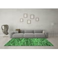 thumbnail image 3 of Ahgly Company Indoor Rectangle Oriental Emerald Green Modern Area Rugs, 8' x 10', 3 of 4