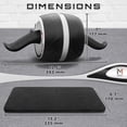 thumbnail image 3 of Ab Roller Wheel w/ Knee Pad, Abs & Core Exercise Equipment by Mata1-USA, 3 of 9