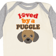 thumbnail image 4 of Inktastic Puggle Dog Pug Poodle Mix Boys or Girls Long Sleeve Baby Bodysuit, 4 of 5