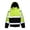 XL, variant on High Visibilities Mens Road Work Jackets Unisex Reflective Strips Hoodies Color Blocks Long Sleeve Work Coat