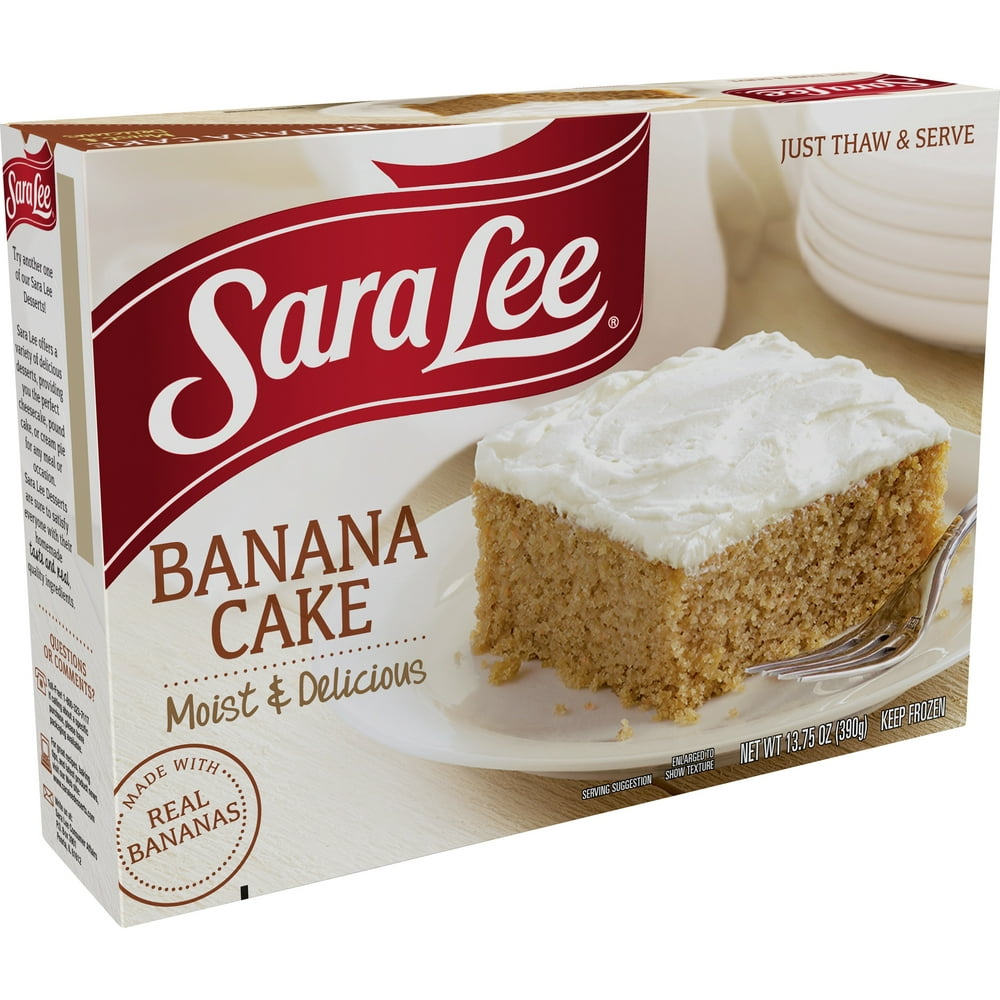 Sara Lee® Banana Cake 13.75 oz. Box - Walmart.com ...