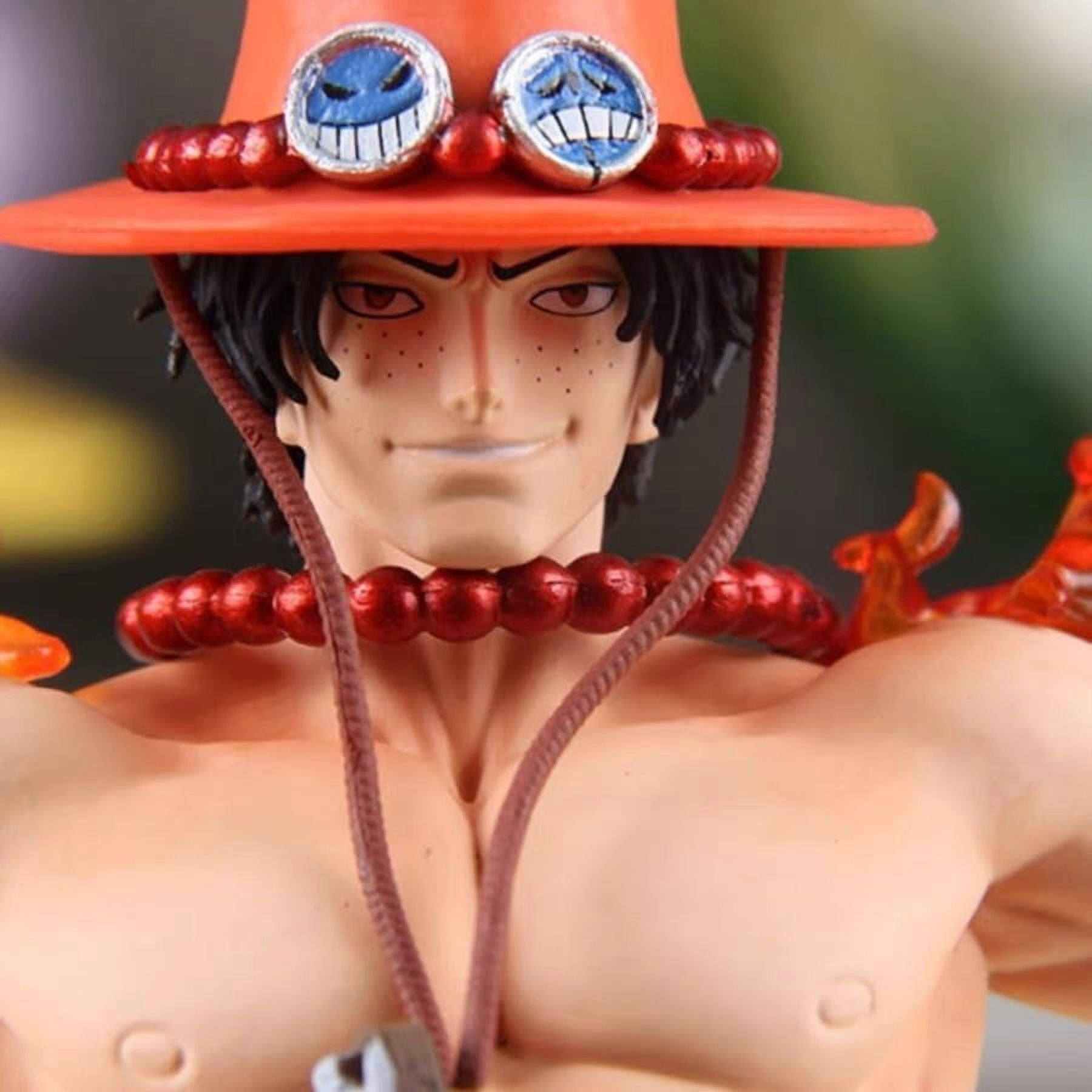 Ace Figure Standing Stretching Arms Portgas D. Ace Figures 28cm/11inch PVC Statue Model Anime Characters Figure Decor Action Figure Statue Ornament