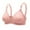 Pink, variant on Utoimkio High Support Wireless Bras for Women Full Coverage Comfort Breathable Push Up Bras for Women No Underwire Everyday Bras