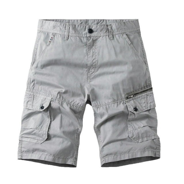 Men's Shorts Clearance Sale! Golf Shorts for Men 7 Inch Inseam Summer Classic Fit Multi-Pockets Cargo Shorts Loose Fit Beach Work Dungarees