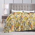 thumbnail image 4 of LHSHID Truck Construction Vehicles Throw Blanket Soft Fuzzy Fleece Blanket For Couch Bed Living Room Decoration 40x50in, 4 of 6