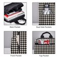 thumbnail image 3 of Disketp Black and white houndstooth Mochila Ligera e Impermeable, Mochila de Día Resistente para Viajes, Senderismo y Uso Diario para Hombre y Mujer, 3 of 7