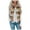 Yellow, variant on Jackets for Women Clearance Women's Casual Sleeveless Tie-Dye Printed Zipper Plush Vest Jacket