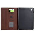 thumbnail image 4 of Case for Lenovo Tab M10 Plus 3rd Gen 10.6 inch (2022), Carbon Fiber Pattern Premium PU Leather Wallet Stand Protective Auto Sleep Wake Cover with Pen Slot for Lenovo Tab M10 Plus 3rd, Brown, 4 of 6