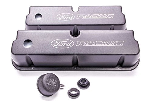 Ford Valve Cover Set Aluminum 302 Black Laser Etched