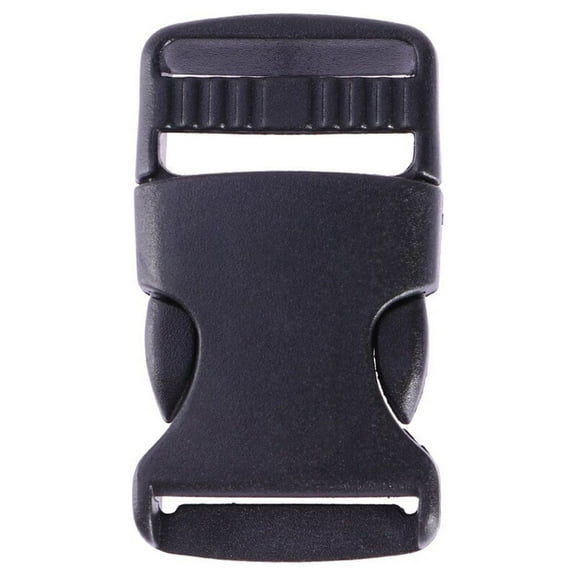 ELAYARD 20pcs Backpack Strap Clip for Adults using Plastic Buckles Black