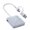 White, variant on Whaledi Fast Speed Multiple Slot TF Card Reader With USB A And USB C Connectors
