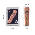 thumbnail image 2 of Radirus Wooden Kazoo Flute Instrument with Replaceable Flute Film Perfect for Adult Music Beginners, 2 of 7