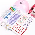 thumbnail image 2 of Amdohai Machine à Percer les Ongles USB Lampe à Ongles Décoration en Papier Ensemble d'Outils de Manucure Accessoires de Manucure, 2 of 7