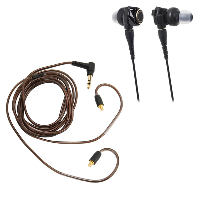 Cable de actualizacia de reemplazo de auriculares, cable de auriculares oxímeno sen oxímeno de 3.5 mm jack transparente de sonido natural natural gancho flexible para e40 para ckr90
