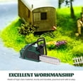 thumbnail image 4 of 2 Pcs Accessoire de Tronçonneuse Simulée Mini Modèle de Tronçonneuse Mini Maison Figurine de Tronçonneuse Mini Décoration de Maison, 4 of 8