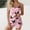 Pink 1, variant on FAHXNVB Pajama Set for Women Summer Sleeveless Tank Tops and Pjs Shorts Sets Trendy Printed 2 Piece Sleepwear Loungewear Set