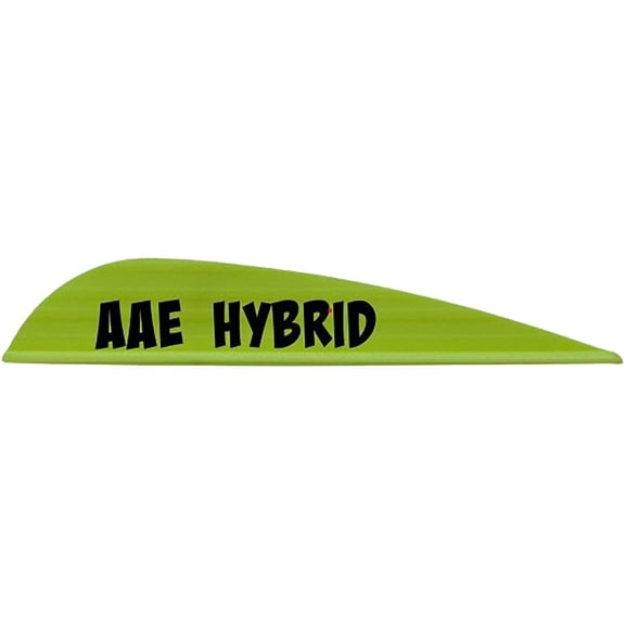 AAE Hybrid 26 Vanes Arrow Fletching Yellow 50PK