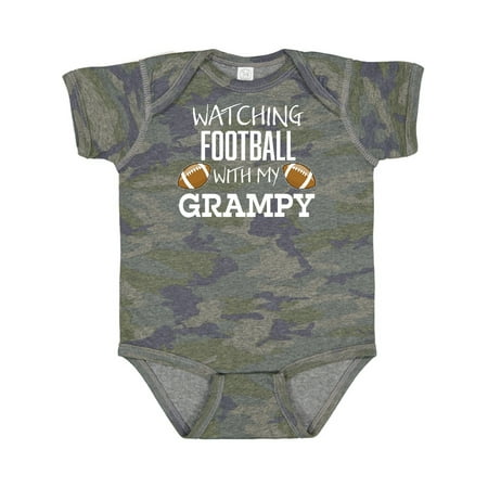 

Inktastic Watching Football with My Grampy Boys or Girls Baby Bodysuit
