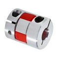 8mm x 10mm flexible plum shaft coupling cnc stepper motor encoder