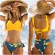 thumbnail image 2 of ZZSRJ Traje de baño para mujer, bikini sexy, traje de baño (color: I, tamaño: mediano), 2 of 4