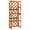 Brown, variant on vidaXL Trellis Garden Trellis for Climbing Plants with Shelves Solid Wood Fir