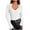 White, variant on Sevevn Sweaters for Women Fashion Women's Casual Long Sleeve Solid V-Neck Ladies Tops Blouse Sweater Great Gifts for Less