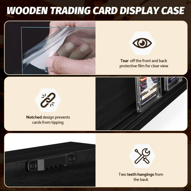 card display case accessories 50-Card Display Case