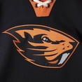 thumbnail image 4 of Men's Colosseum Black Oregon State Beavers 2.0 Lace-Up Pullover Hoodie, 4 of 4
