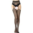 thumbnail image 6 of BONIXOOM Socks For Women Semi-Opaque Thigh-High SpandexTrouser Work Socks Beige One Size, 6 of 6