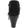thumbnail image 4 of Bernie Mev Women's Chesca Mid Heels Shoes - Black, 4 of 4