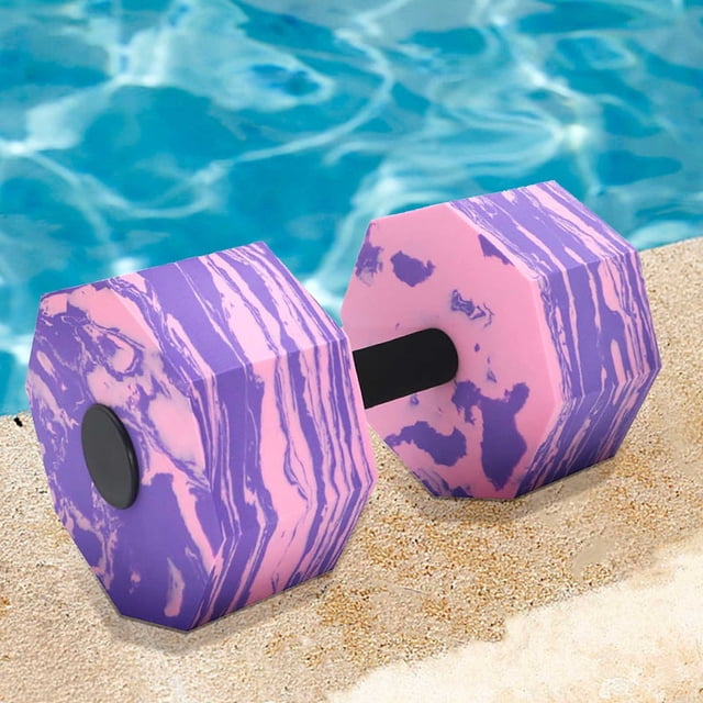 Water Octagonal Camouflage Dumbbell Swimming Buoyancy Adult Water Yoga Fitness Rehabilitation Equipment