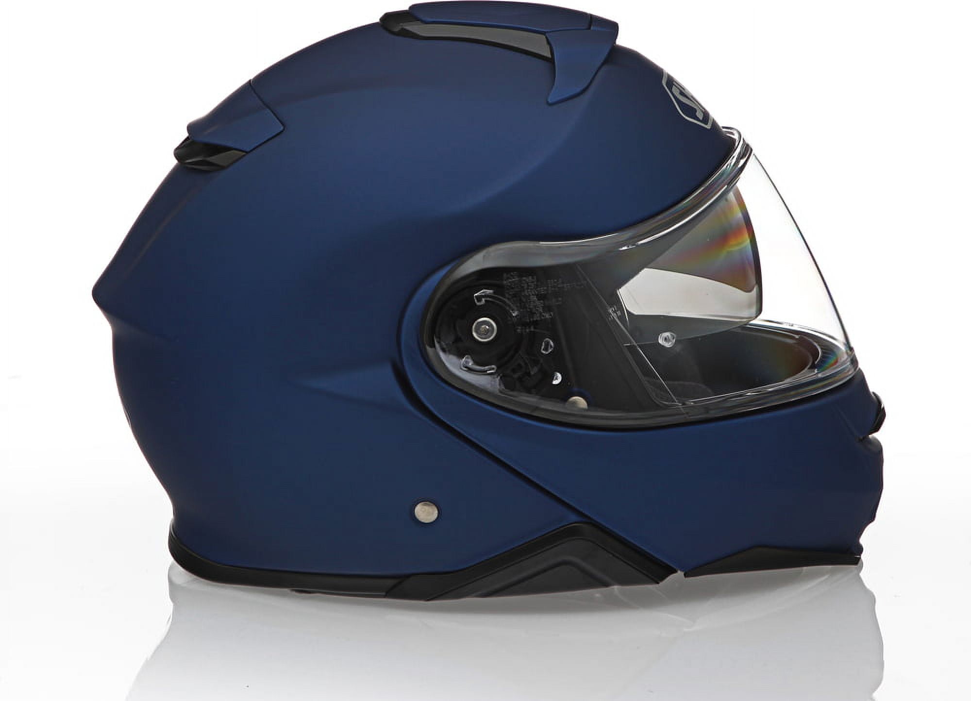 NEOTEC Ⅱ Shoei Neotec II Modular Helmet - Matte Blue Metallic - Walmart.com