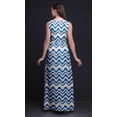 thumbnail image 5 of Bimba Shibori Ladies Round Neck Sleeveless Long Tank Casual Maxi PrintÂ&nbsp;Dress-Medium, 5 of 5