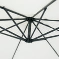 thumbnail image 4 of Canddidliike Patio Market Umbrella Outdoor Table Umbrellas, Offset ​Hanging Umbrella Market Center Umbrellas - Beige, 4 of 10