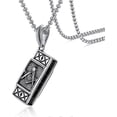 thumbnail image 1 of Stainless Steel Masonic Harmonica Vintage Musical Instrument Pendant,harmonica Can Blow, 1 of 1