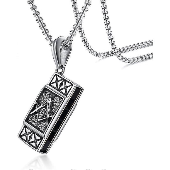 Stainless Steel Masonic Harmonica Vintage Musical Instrument Pendant,harmonica Can Blow