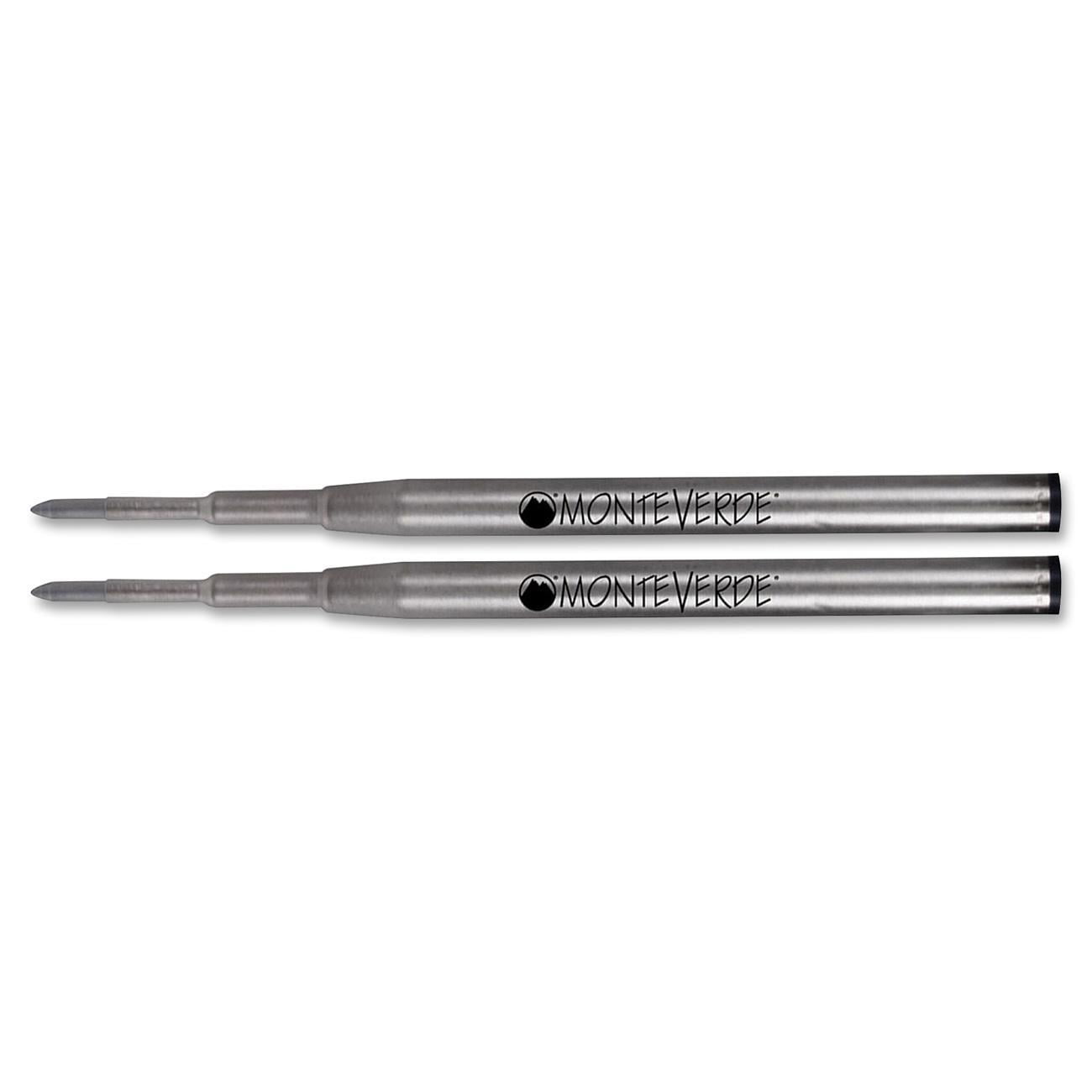Capless Gel Refill To Fit Montblanc Ballpoint Pens Fine, 2 Pack