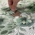 thumbnail image 4 of Ambesonne Sage Green Jigsaw Puzzle, Modern Farmhouse Leafy, Heirloom-Quality Fun Activity for Family Durable Cardboard, 1000 pcs, Off White Cadet Blue, 4 of 5