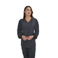 thumbnail image 3 of Green Town Scrubs for Women - Hoodie Pull-Over Scrub Jacket, 4 Pockets, Lightweight, Stretch Fabric, Easy Care, 3 of 6