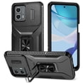 thumbnail image 1 of Funda para GANGXUN Motorola Moto G 2023 4G - Soporte metálico, Función magnética, Negro, 1 of 5