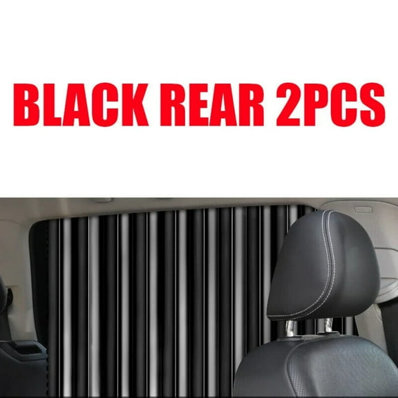 AIGIA Car Side Window Sun Shades Magnetic Black 2 Pcs Covers Blinds Curtains Auto Accessories Sunshades ﻿